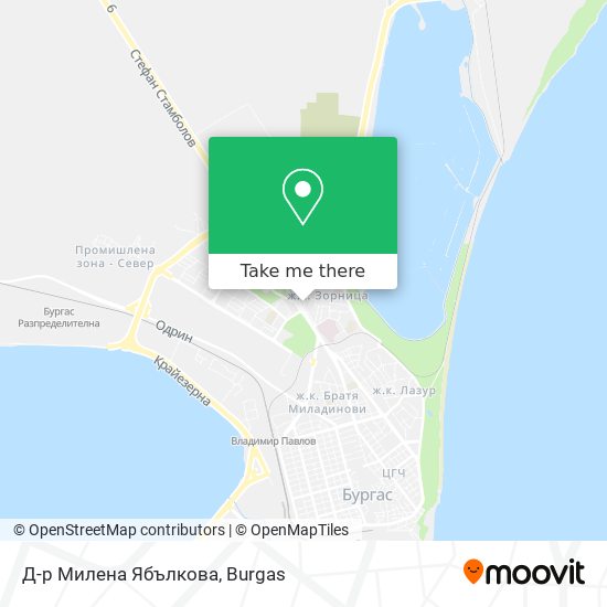 Д-р Милена Ябълкова map