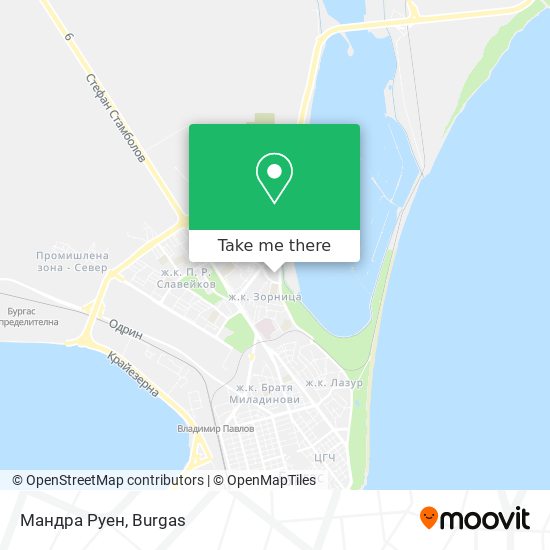 Мандра Руен map