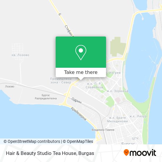 Hair & Beauty Studio Tea House map