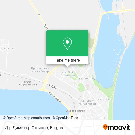 Карта Д-р Димитър Стоянов