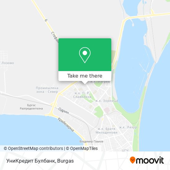 УниКредит Булбанк map