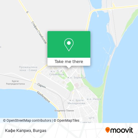 Кафе Каприз map