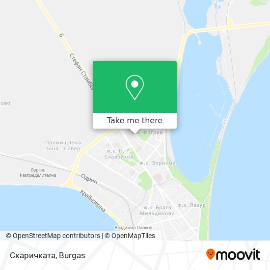 Карта Скаричката
