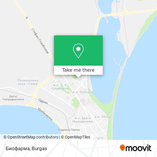 Биофарма map