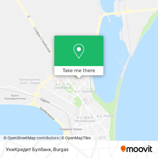 УниКредит Булбанк map