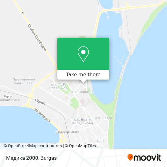 Медика 2000 map