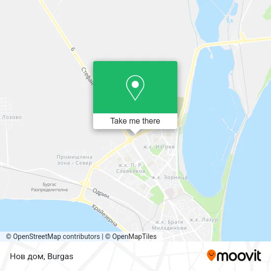 Карта Нов дом