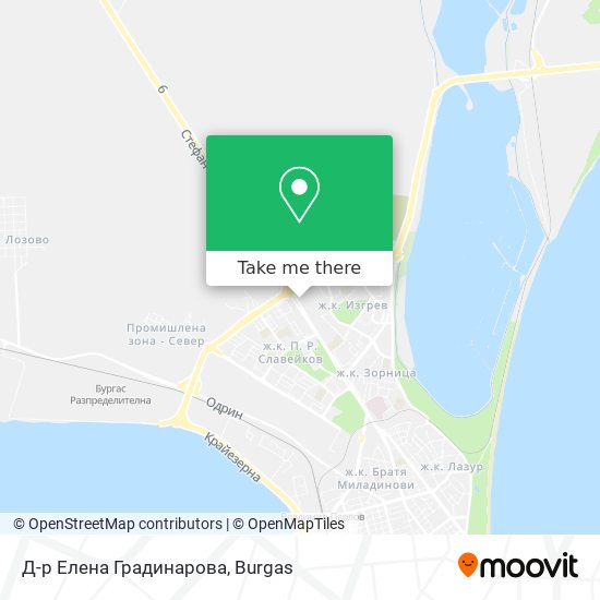 Д-р Елена Градинарова map