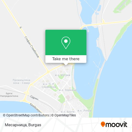 Месарница map