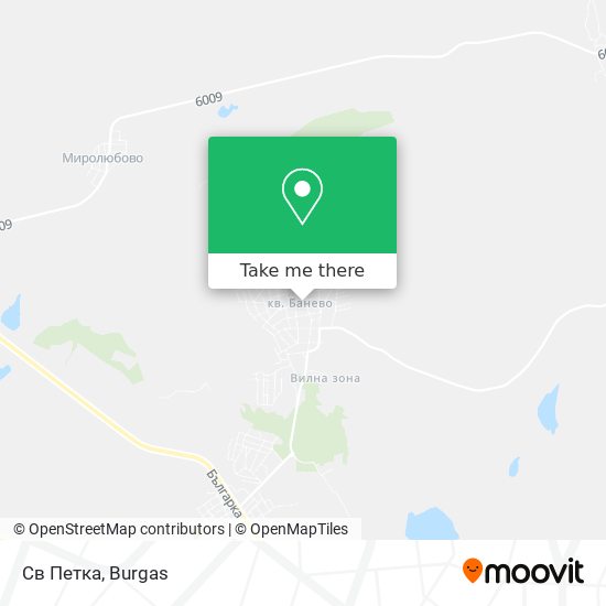 Св Петка map