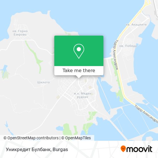 Уникредит Булбанк map
