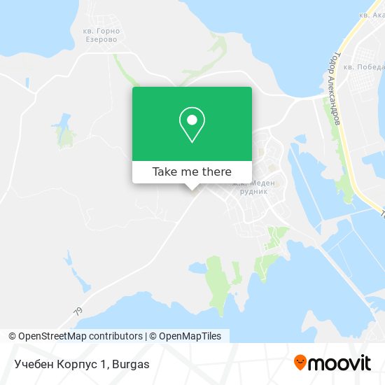 Учебен Корпус 1 map