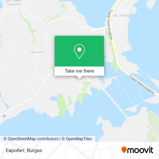 Карта Евробет