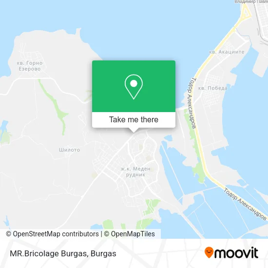 Карта MR.Bricolage Burgas