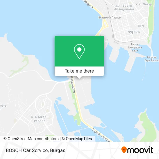 Карта BOSCH Car Service