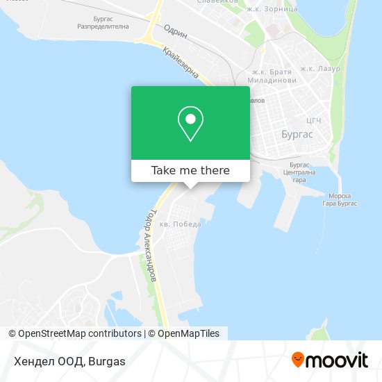 Хендел ООД map