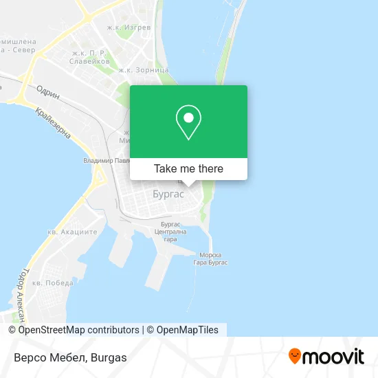 Карта Версо Мебел