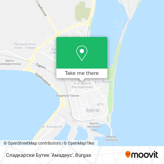 Сладкарски Бутик 'Амадеус' map