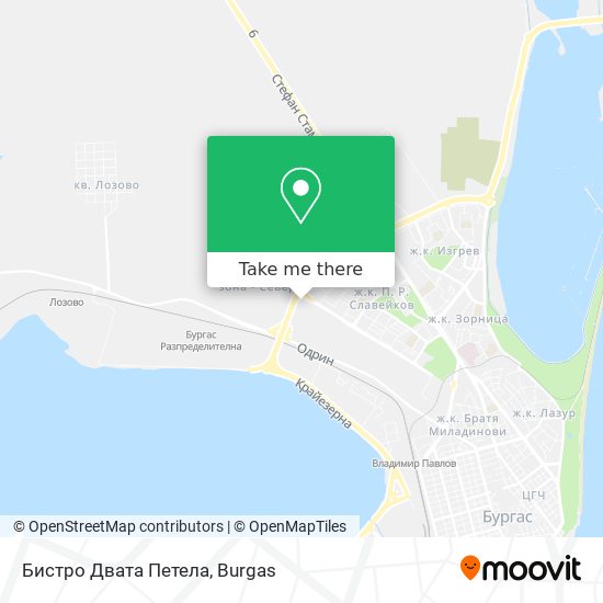 Бистро Двата Петела map