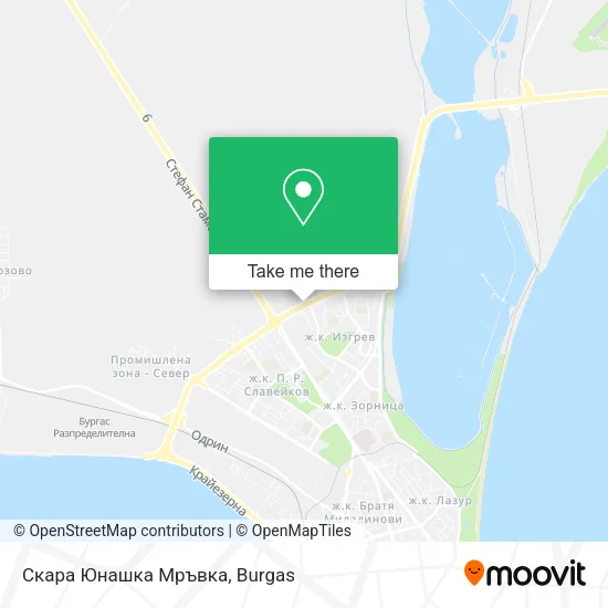 Карта Скара Юнашка Мръвка