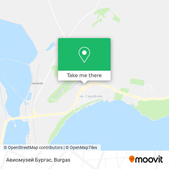 Авиомузей Бургас map