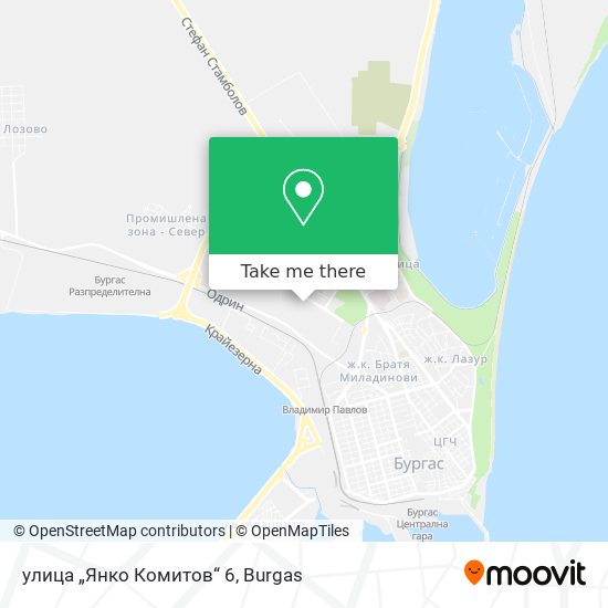 улица „Янко Комитов“ 6 map