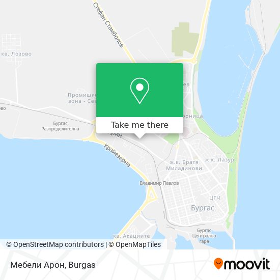 Мебели Арон map