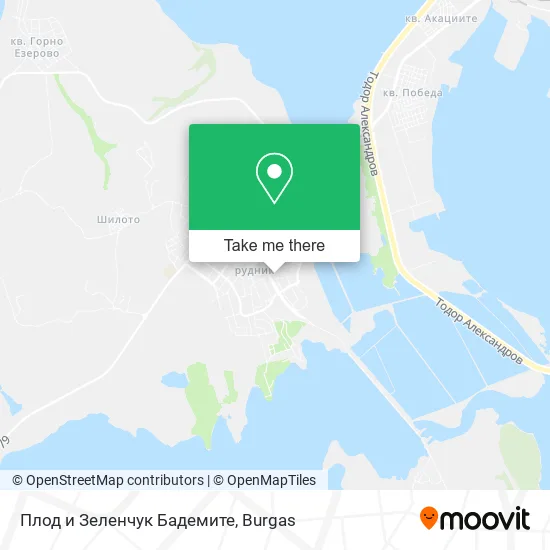 Плод и Зеленчук Бадемите map