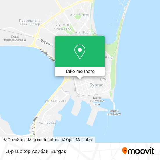 Карта Д-р Шакер Асибай