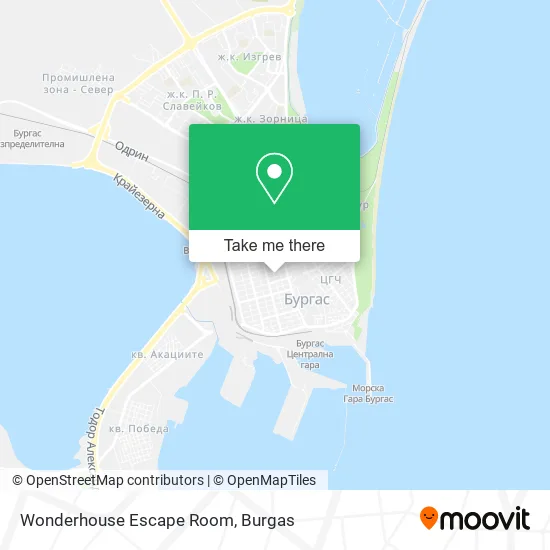 Карта Wonderhouse Escape Room