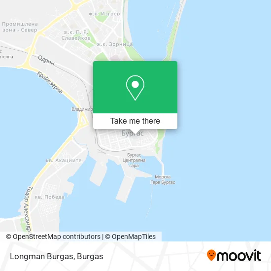 Карта Longman Burgas