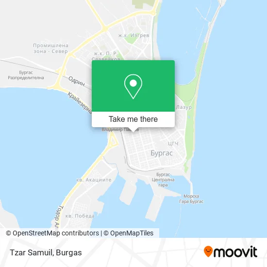 Карта Tzar Samuil