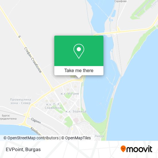 EVPoint map