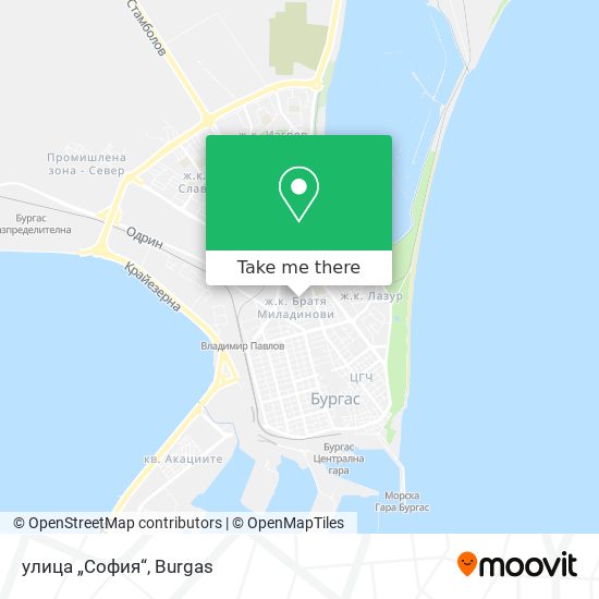 улица „София“ map