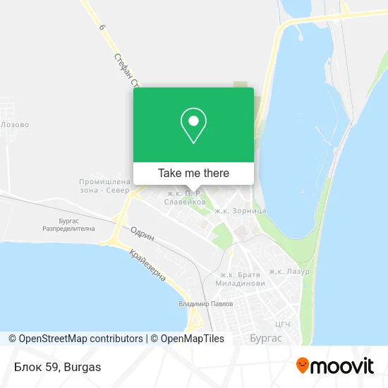 Карта Блок 59