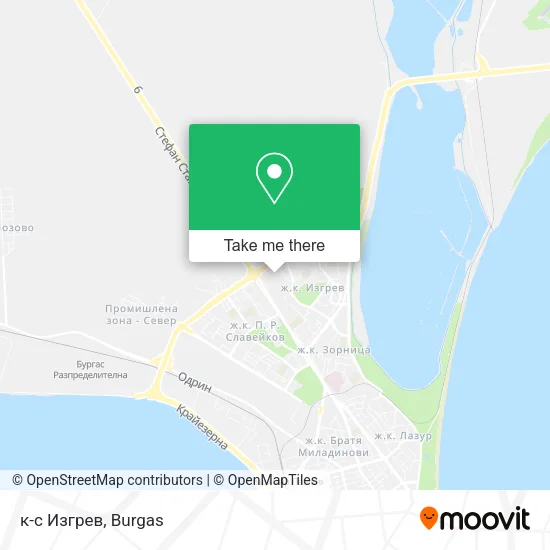 Карта к-с Изгрев