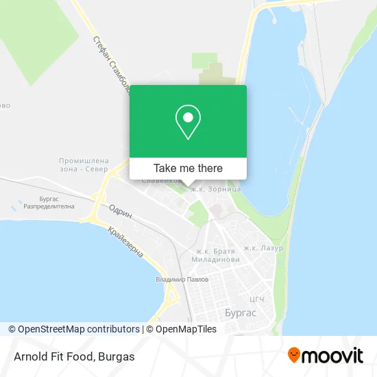 Карта Arnold Fit Food