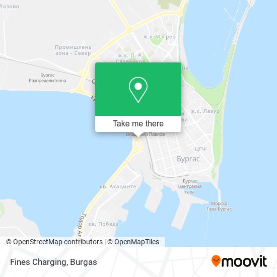 Fines Charging map