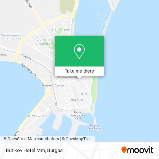 Butikov Hotel Mm map