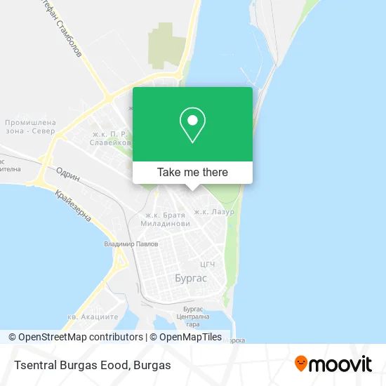 Карта Tsentral Burgas Eood