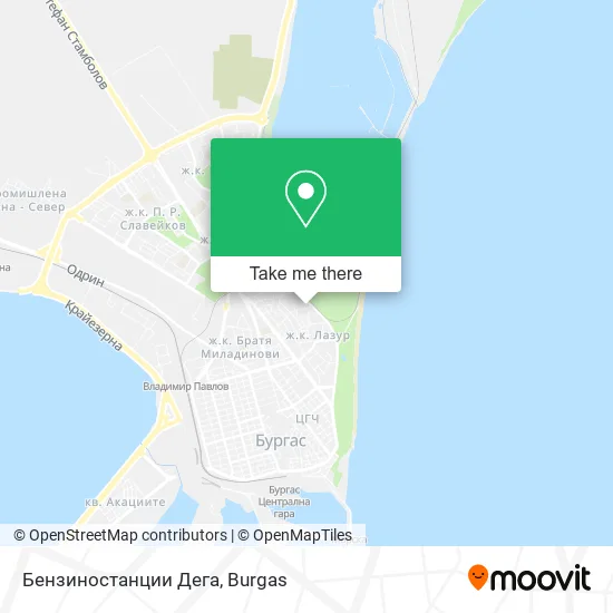 Карта Бензиностанции Дега