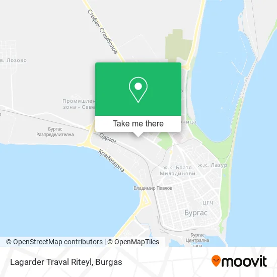 Карта Lagarder Traval Riteyl