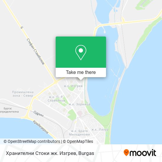 Хранителни Стоки жк. Изгрев map