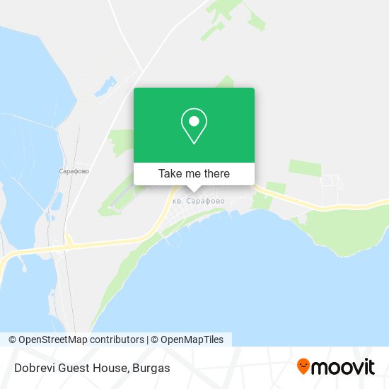 Dobrevi Guest House map