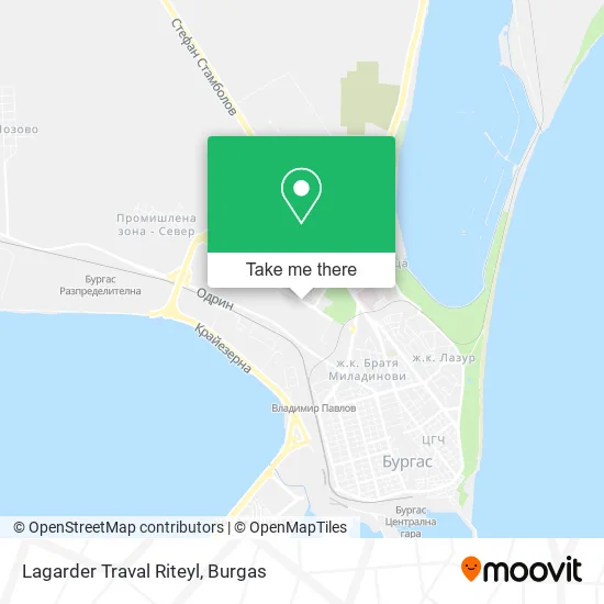 Карта Lagarder Traval Riteyl