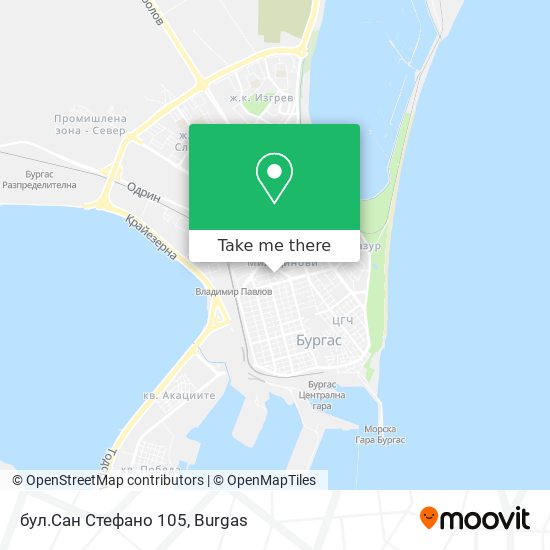 бул.Сан Стефано 105 map
