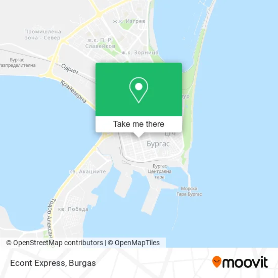Карта Econt Express