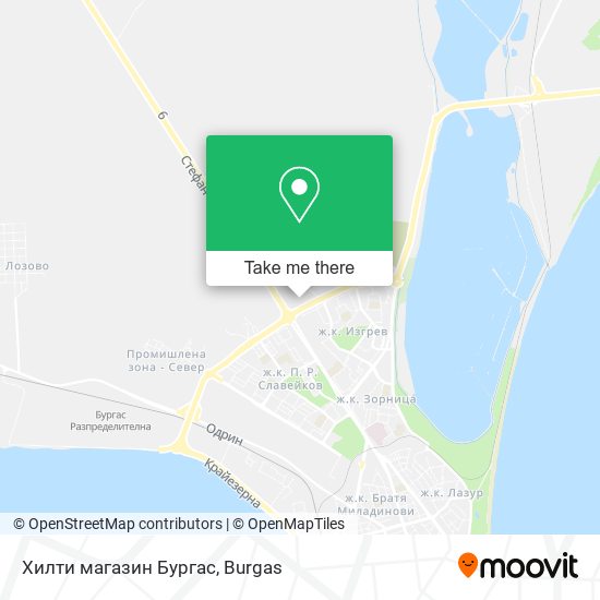 Хилти магазин Бургас map