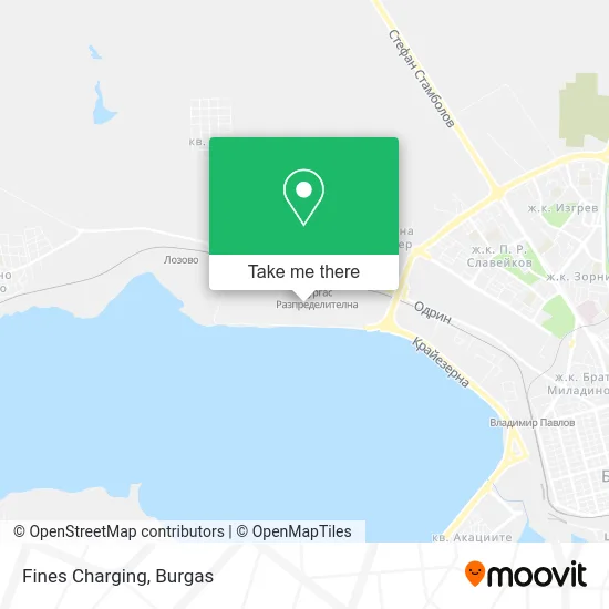 Карта Fines Charging
