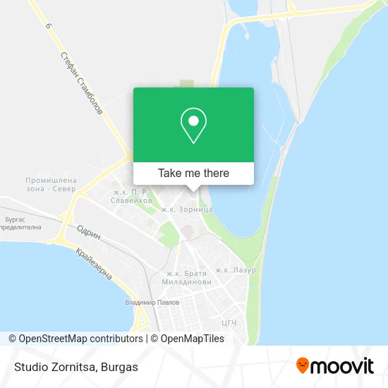 Карта Studio Zornitsa
